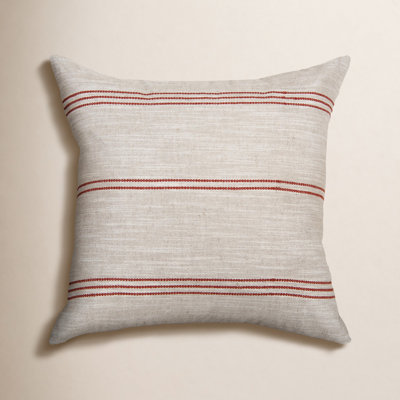 20" x 20" Linen Throw Pillow