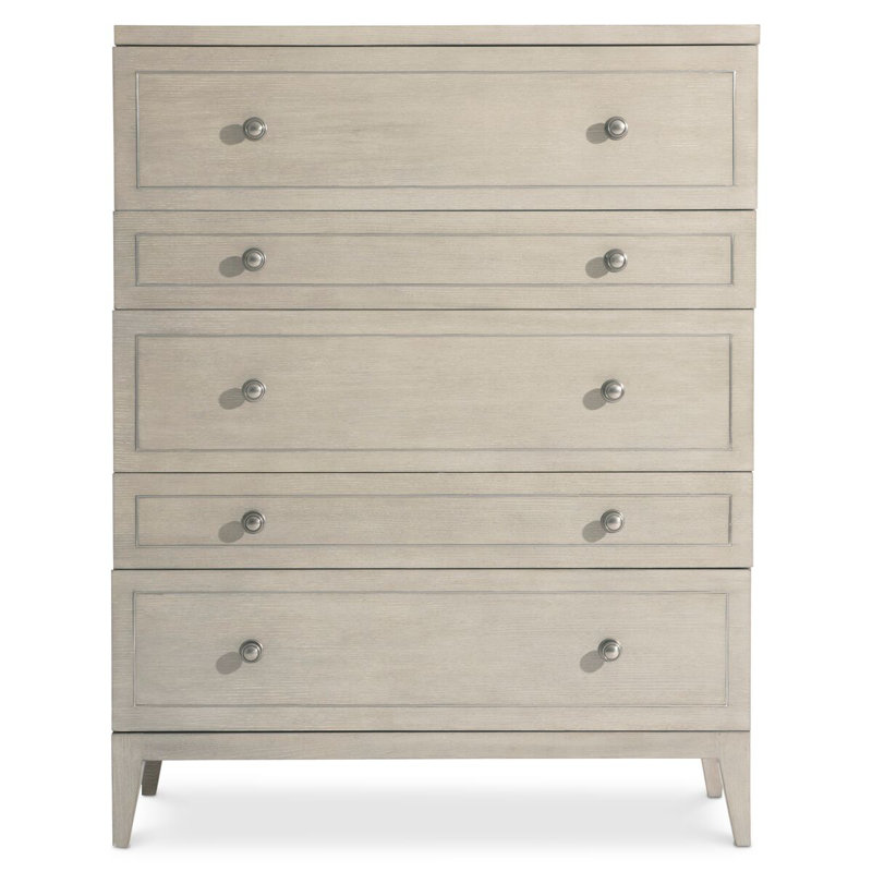 Cornelia Solid Wood 41'' W 5 - Drawer Dresser