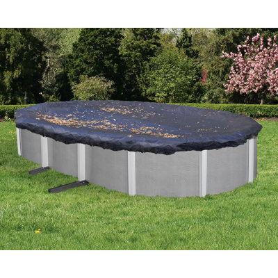 Couverture de piscine ovale 8 ans