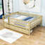 Lit en bois avec deux tiroirs-88580461-88580462