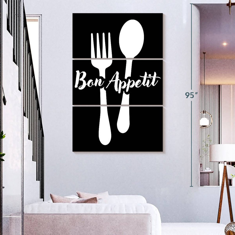 Tergel Bon Appetit Cutlery, 74" H x 48" W