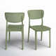 Farrah Outdoor Stacking Dining Side Chair