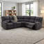 Champlin 5 Seater Reclining Corner Sofa -1020129556