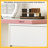 Cream Vanity Extendable Vanity Table with 6 Drawers Modern Home Fully Assembled