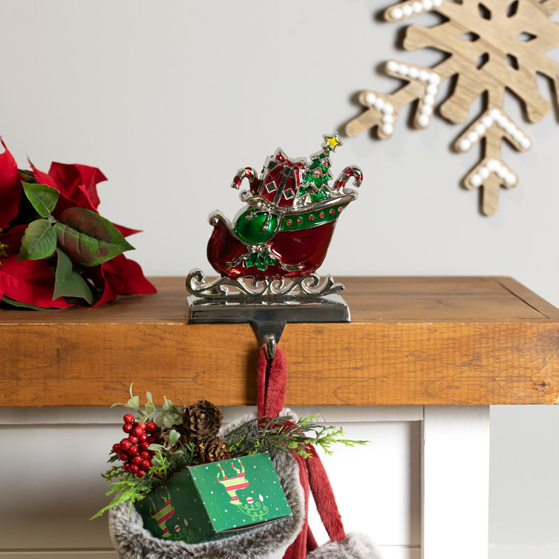 Porte-chaussette de Noël présentoir de Noël - 5,5 po