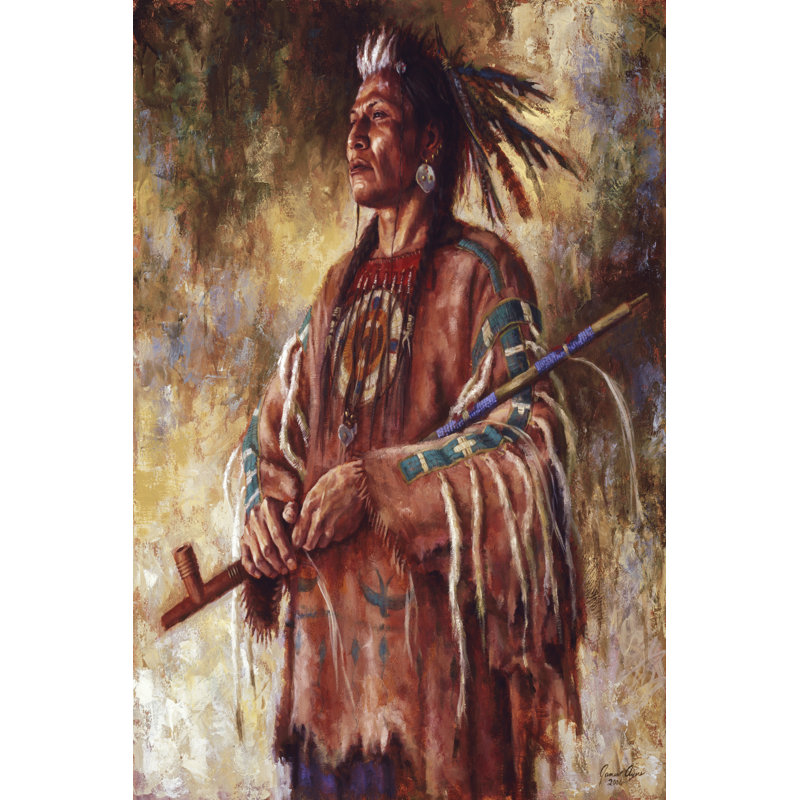 Nobility Of Mind by James Ayers - Wrapped Canvas Painting, 46cm H x 30cm W x 3.8cm D