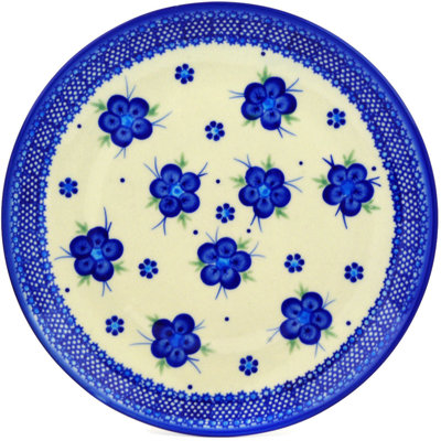 Bleu-belle Fleur Ceramic Decorative Plate