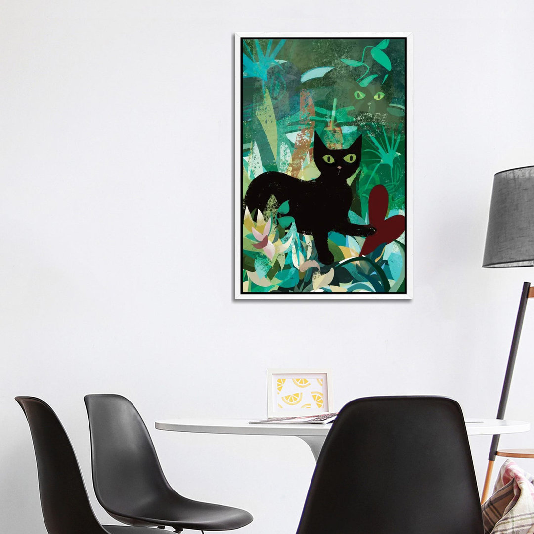 Emerald Intuition von Year Of The Cat - Gallery-Wrapped Canvas Giclée