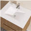 Meuble-lavabo mural 24 po avec lavabo flottant blanc Goodyo