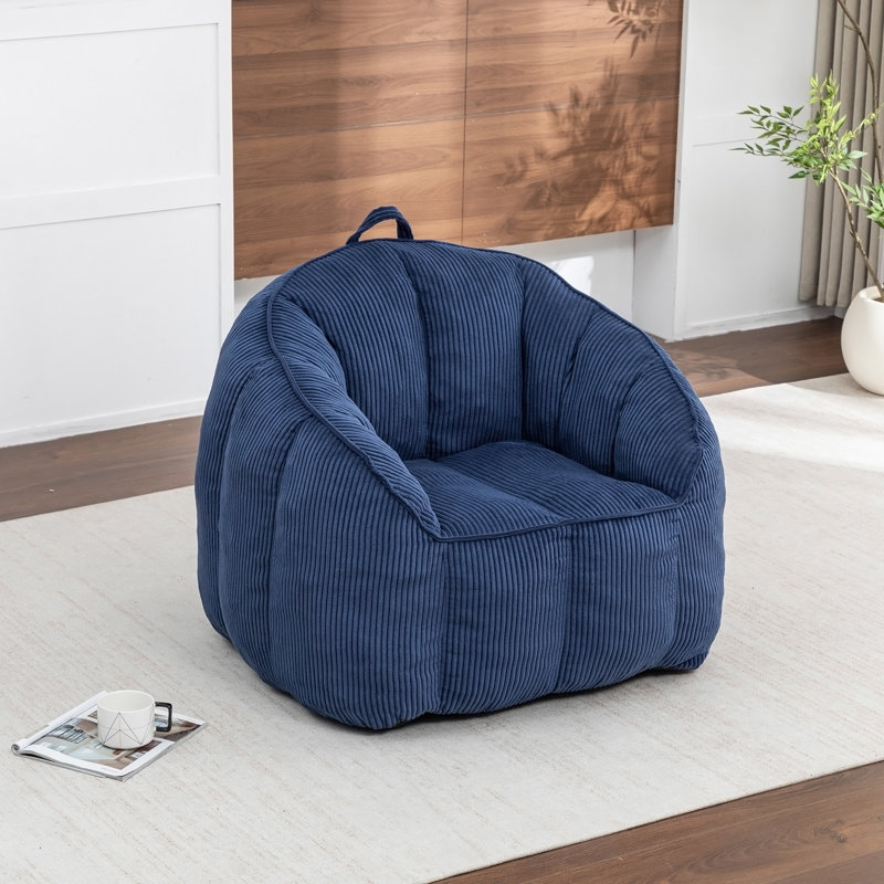 Fauteuil à billes pour adultes, Bleu très foncé