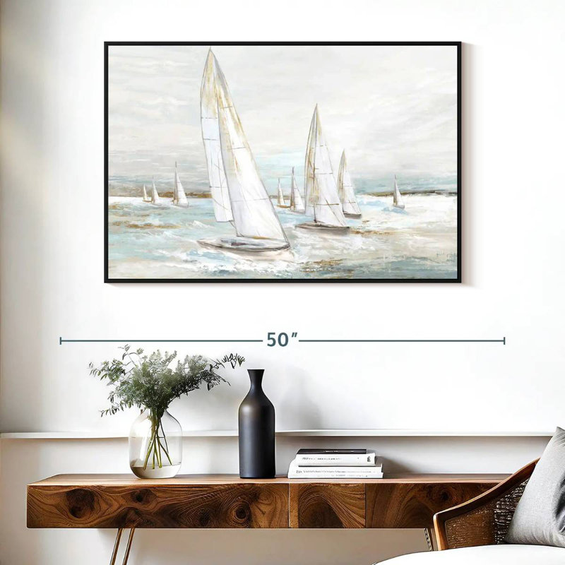 Mehar Windswept Sails I, 27" H x 40" W