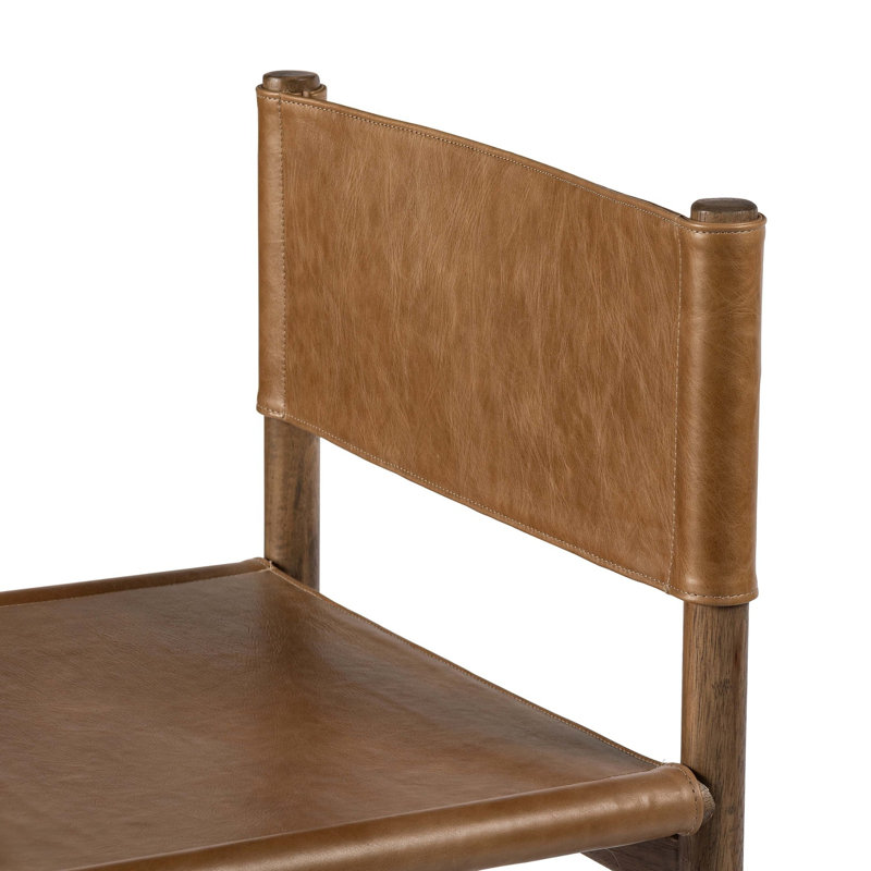 Kena Stool-Sonoma Black-Counter, Sonoma Black, Solid Parawood, Counter Stool (26.5" Seat Height)