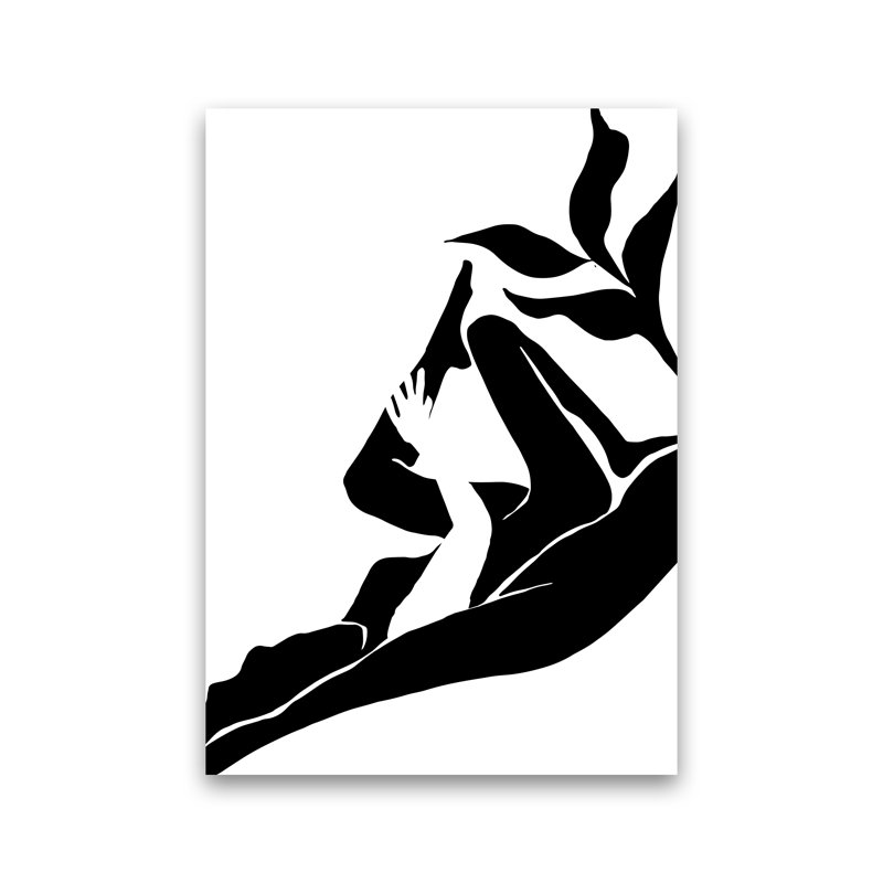 Matisse Lying Plant by Planeta444 - Print, No Framed, 42cm H x 30cm W x 1cm D