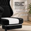 Fauteuil de jeu ergonomique avec support lombaire massant et appui-tête réglable-1174855417-1174855420
