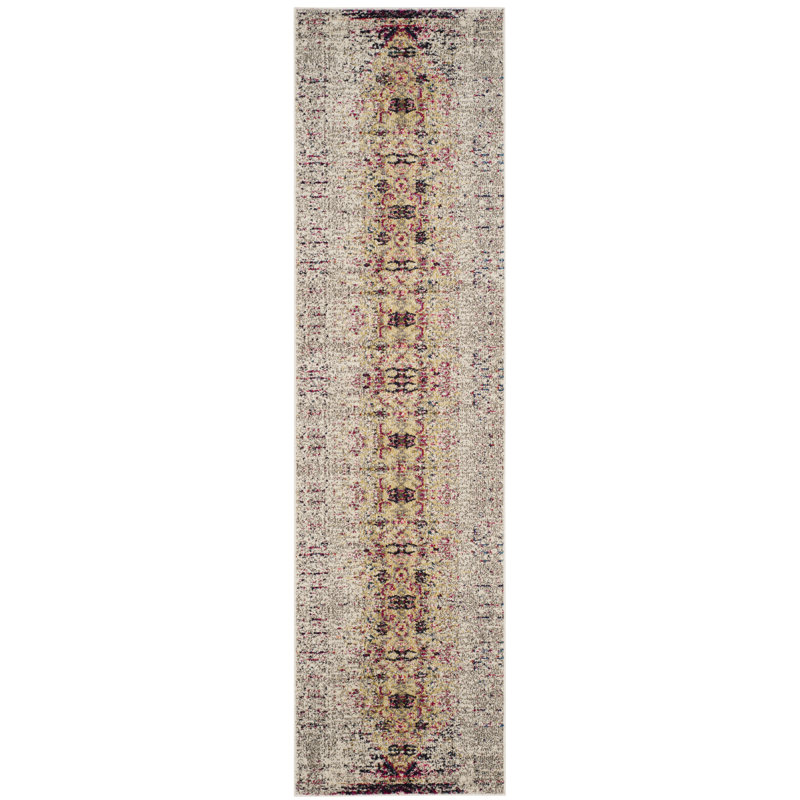 Tapis abstrait Amico Performance, Tapis de couloir 2 pi 2 po x 6 pi