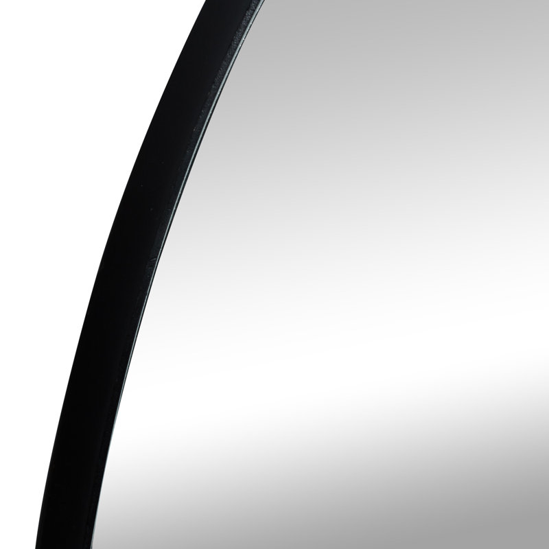 Caitryn Metal Oval Wall Mirror, 40" x 24"