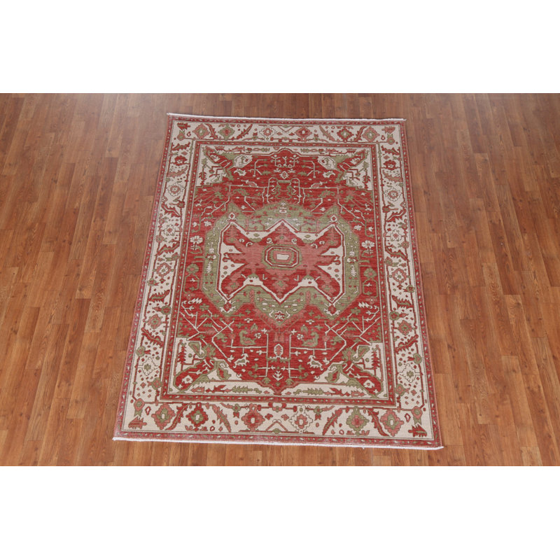 Tapis géométrique turc 5 x 7
