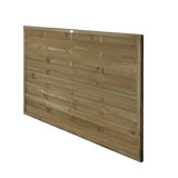 119.9896cm H x 180.0098cm W Natural Wood Fence Panels Included