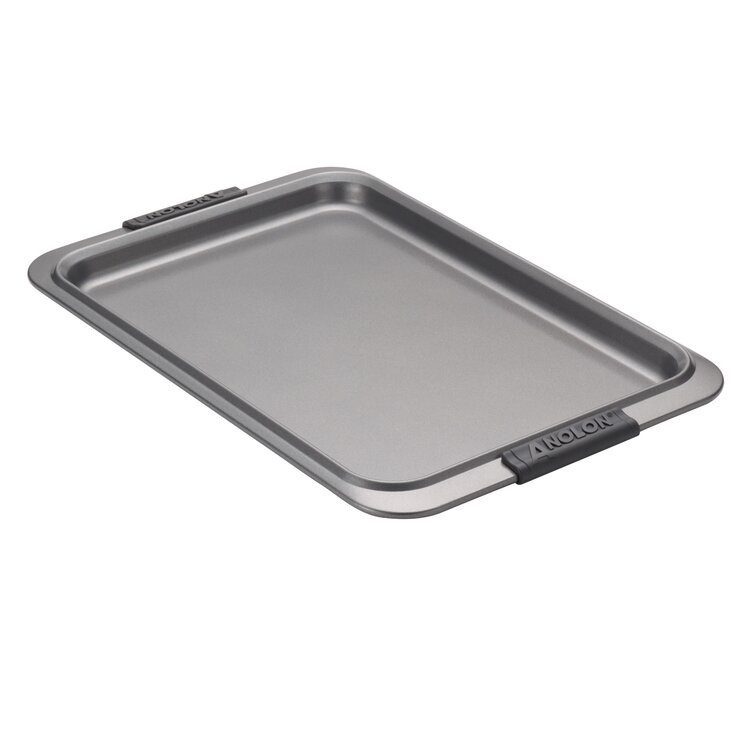 Farberware GoldenBake Bakeware Nonstick Rectangular Cake Pan with Lid, 9-Inch x 13-Inch, Gray