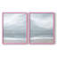 Impression encadrée Aqua Soft Shores I-Premium - prête à être accrochée - aucun clou requis - aucun clou requis-33527175-33527181