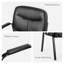 Stackable Leather Seat Waiting Room Chair with Metal Frame