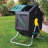 18.5 Plastic Outdoor Tumbler Composter with Latching Lid