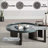 Stylish Coffee Table With High Gloss Finish And Durable MDF Construction