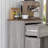 Farmhouse Barn Door Accent Cabinet, Kitchen Sideboard Storage Cabinet with Double Doors,wood-425023671