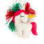 Ensemble de figurine décorative à pendre licorne en feutre
