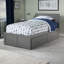 Lit plateforme en bois massif avec pied de lit et tiroirs de rangement Daurice-2130845823-2142729733
