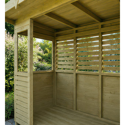 12 x 4 BBQ/Outdoor Kitchen Shelter
