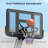 Wall Mounted Basketball Hoop with 43" Shatter Resistant Backboard