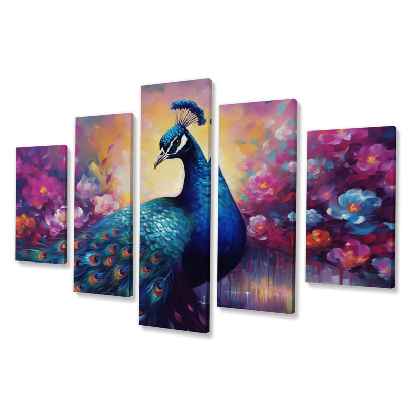 Coronda - Animals Wall Decor - 5 Panels