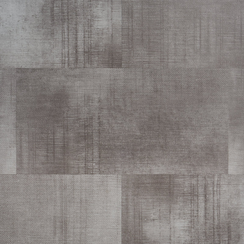 Vinyle abstrait Lungo LVT, épaisseur 12 po, l 12 po x L 24 po, Argent