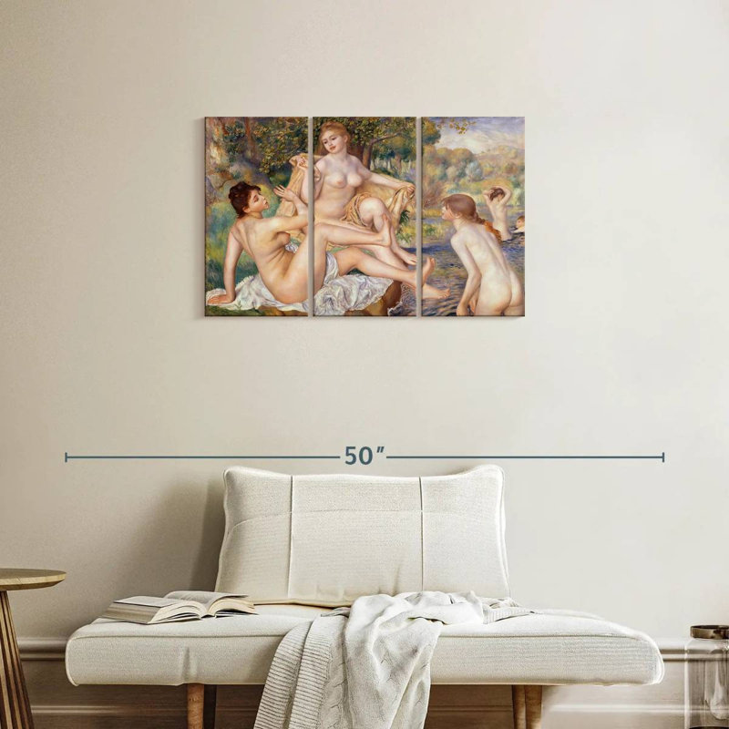 Leisha The Great Bathers, 20" H x 33" W