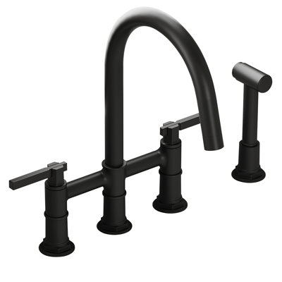 VIBRANTBATH Kitchen Faucet with Side Spray