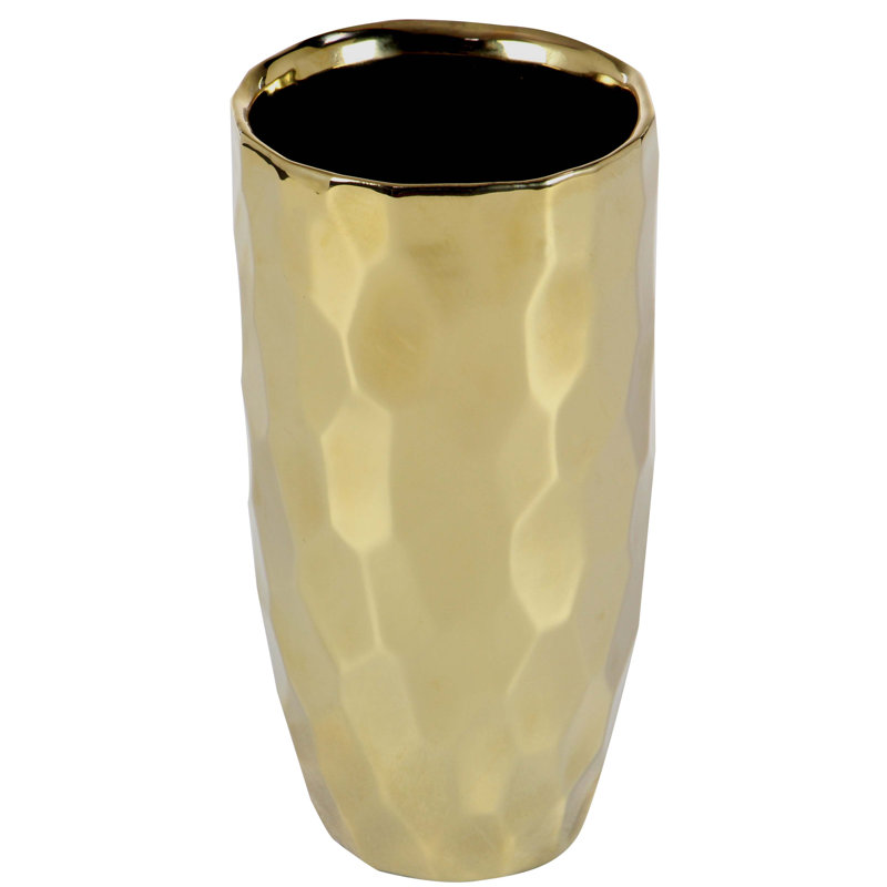 Ensemble de vases de table en grès, H 10 po x l 4 po x P 4 po, Argent
