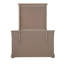 Commode à finition grise vieillie 1pc