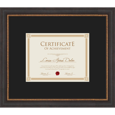Ashton Black Wood Picture Frame