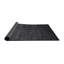 Tapis noir cuivre à motif abstrait-797908901