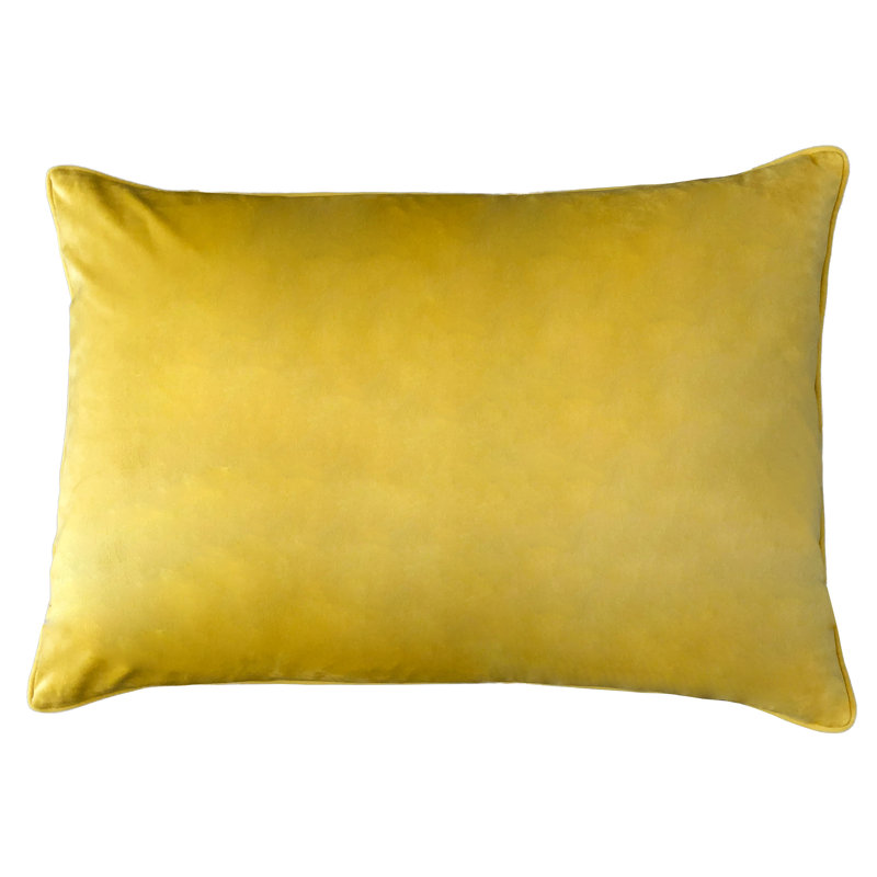Lumbar Pillow Cover & Insert, Mustard
