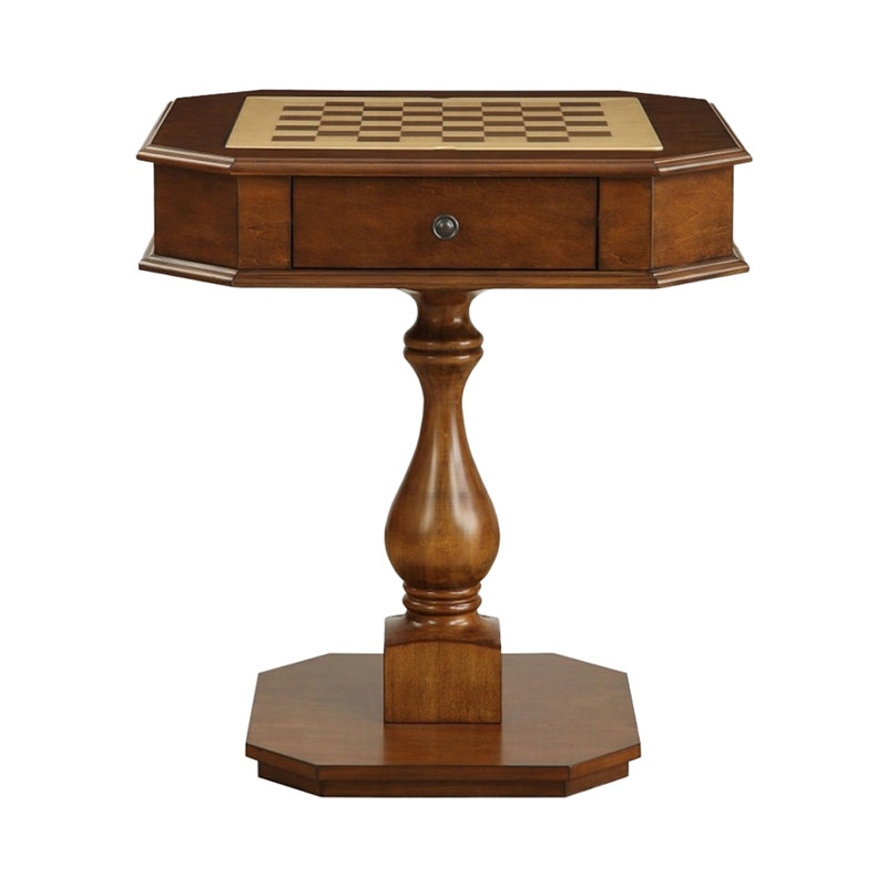 28.4" W GAME TABLE, Cherry
