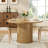 43.3'' Round Pedestal Dining Table-2129888153