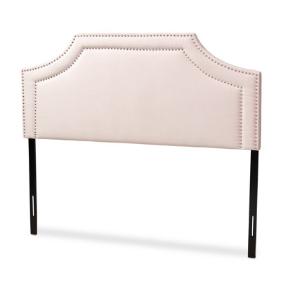 Tête de lit tapissier en velours Meichele