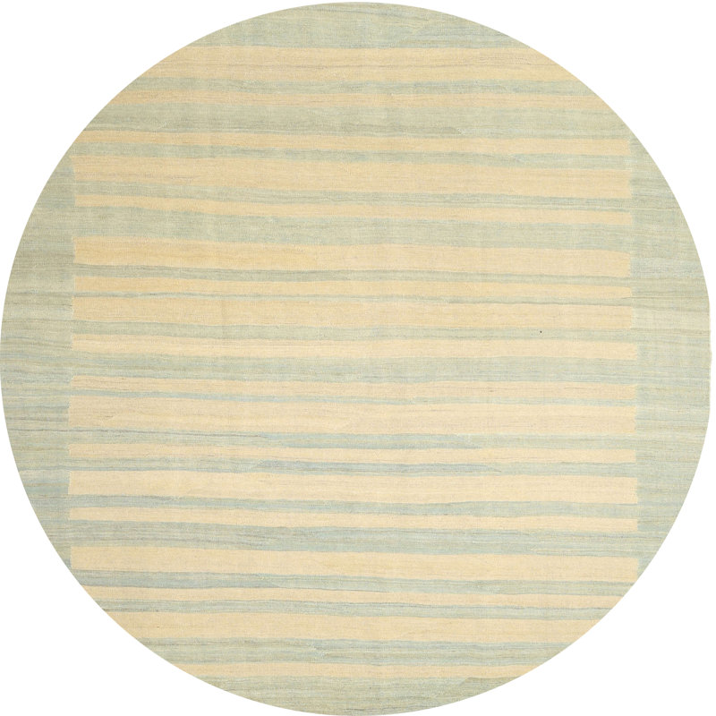 Surface beige contemporaine tapis, Rond 4 pi