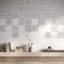 Helix 8X8 motif classique blanc