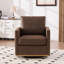 Fauteuil large pivotant rembourré-2012399541