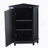 Black Bathroom Cabinet Triangle Corner Storage Cabinet-723483578-723483581