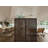 36" W X 72" H Square Grid Solid Wood Lattice With Stand