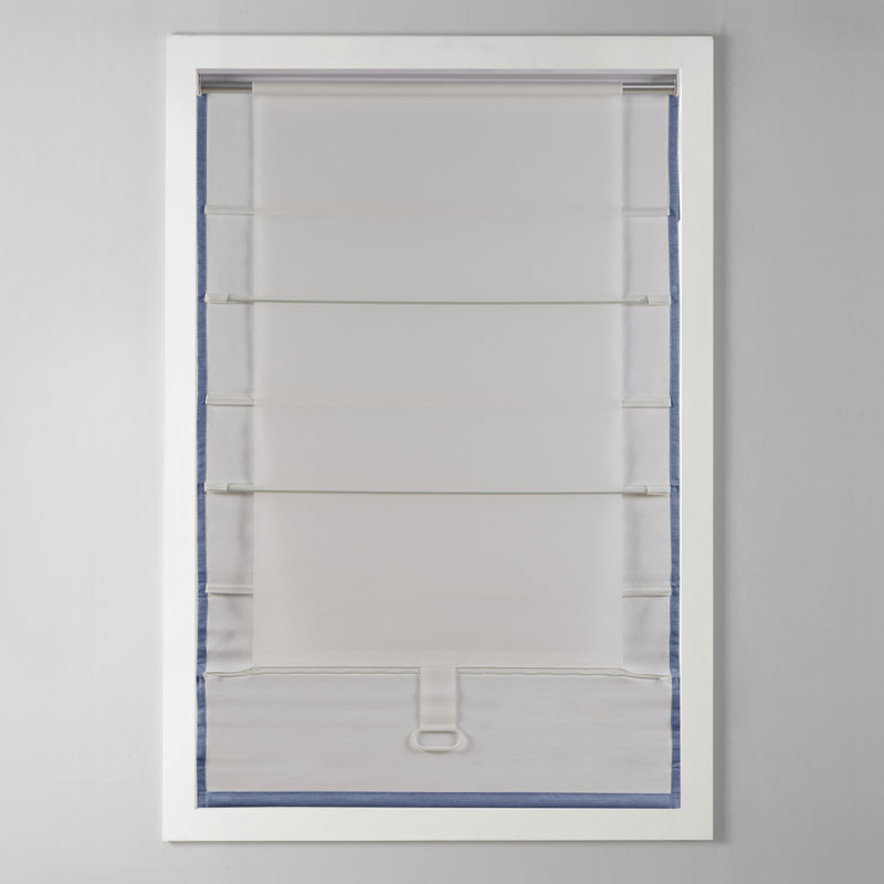 Store romain simple obscurcissant Como, L 33 po x L 64 po, Vert